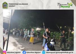 Bergodo Sentono Manggolo Gelar Latihan Malam untuk Persiapan Kirab Bersih Desa Ngunut 2026